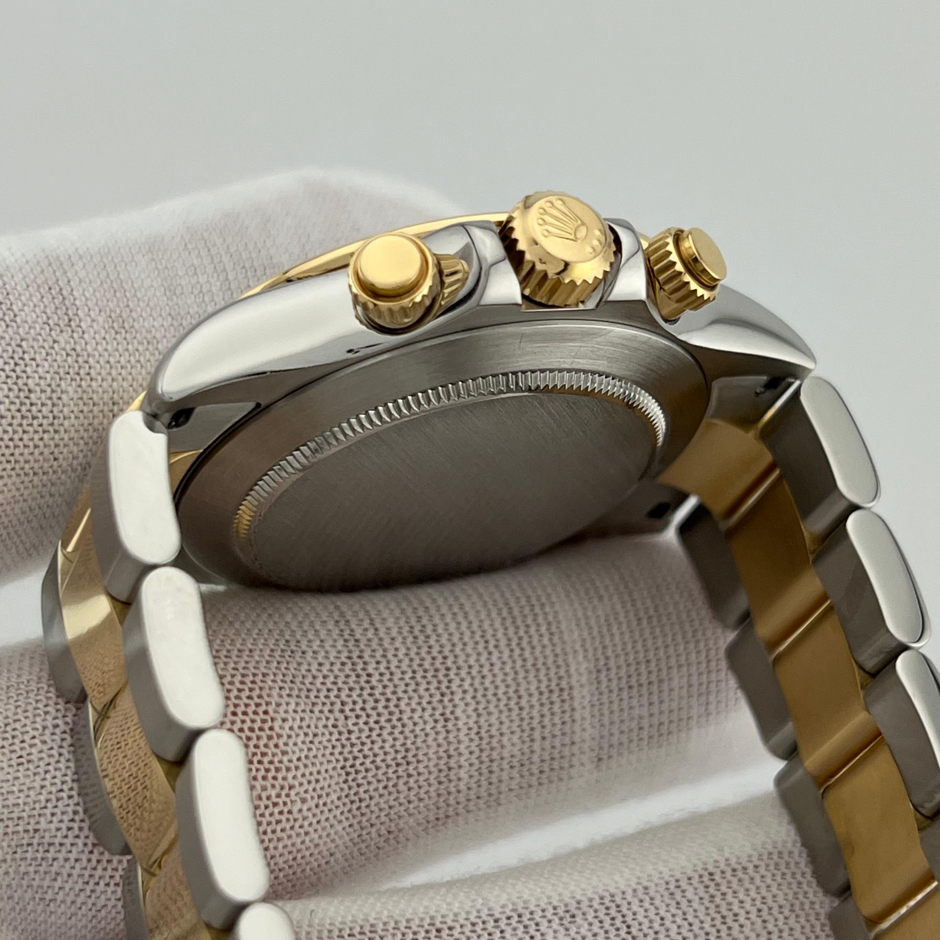 Rolex Daytona 116523 Esfera Blanca Oro Amarillo 18K Caja Acero Inoxidable Papel 6