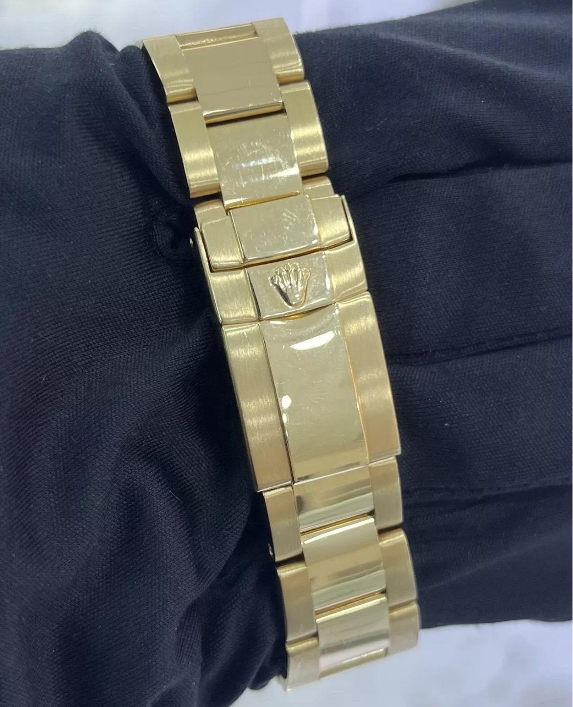 Reloj Rolex Daytona 116528 Crono Esfera Blanca Oro Amarillo 18k 40mm en venta 6