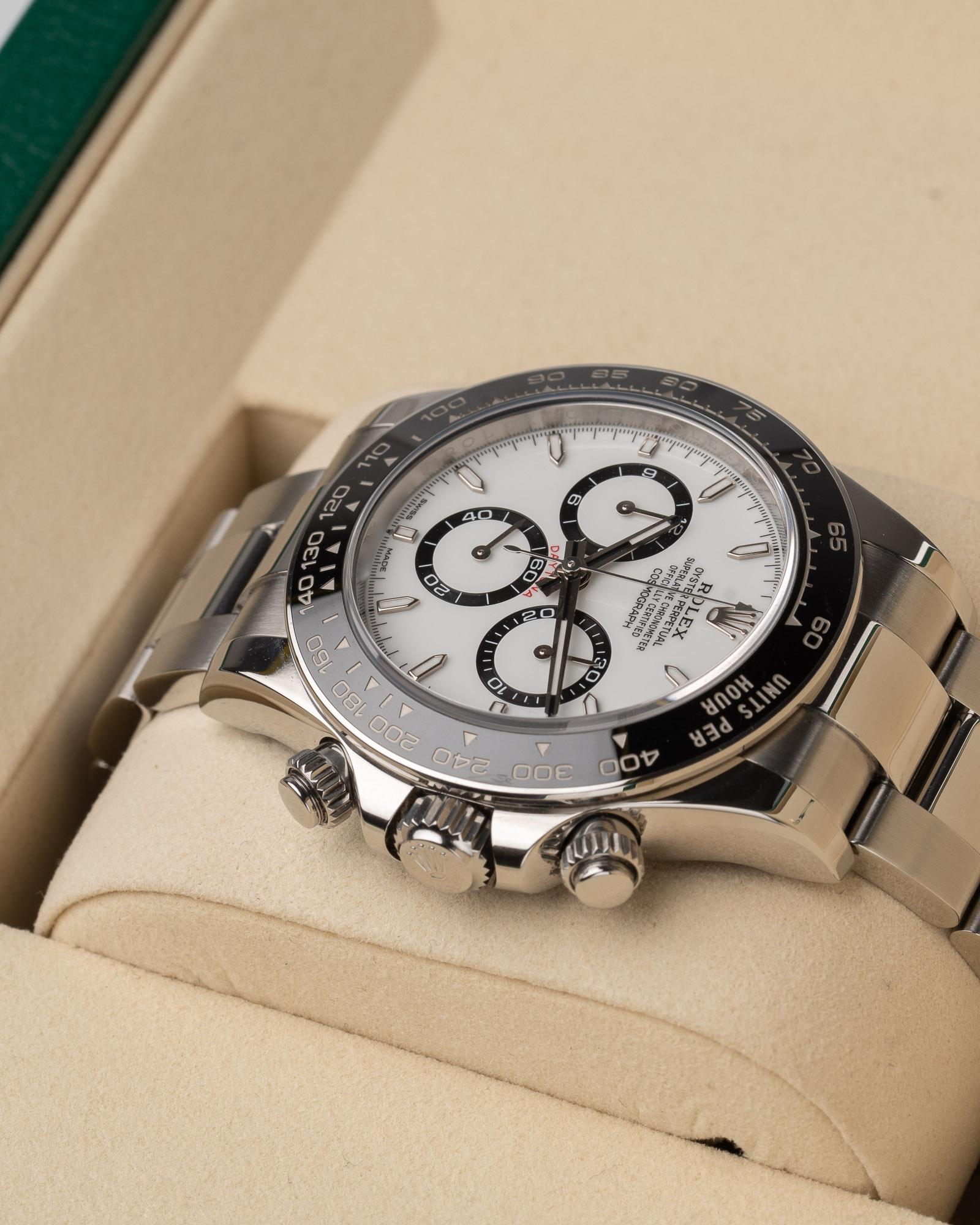 Rolex Daytona 126500LN 'Panda' Quadrante Bianco 2025 Set Completo in vendita 3