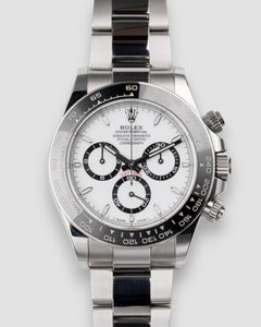 Rolex Daytona 126500LN 
Panda
 White Dial 2025 Full Set