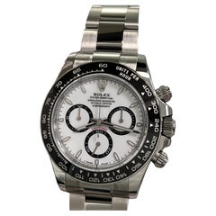 Rolex Daytona 126500LN White Dial Panda Oystersteel Box Paper October 2024