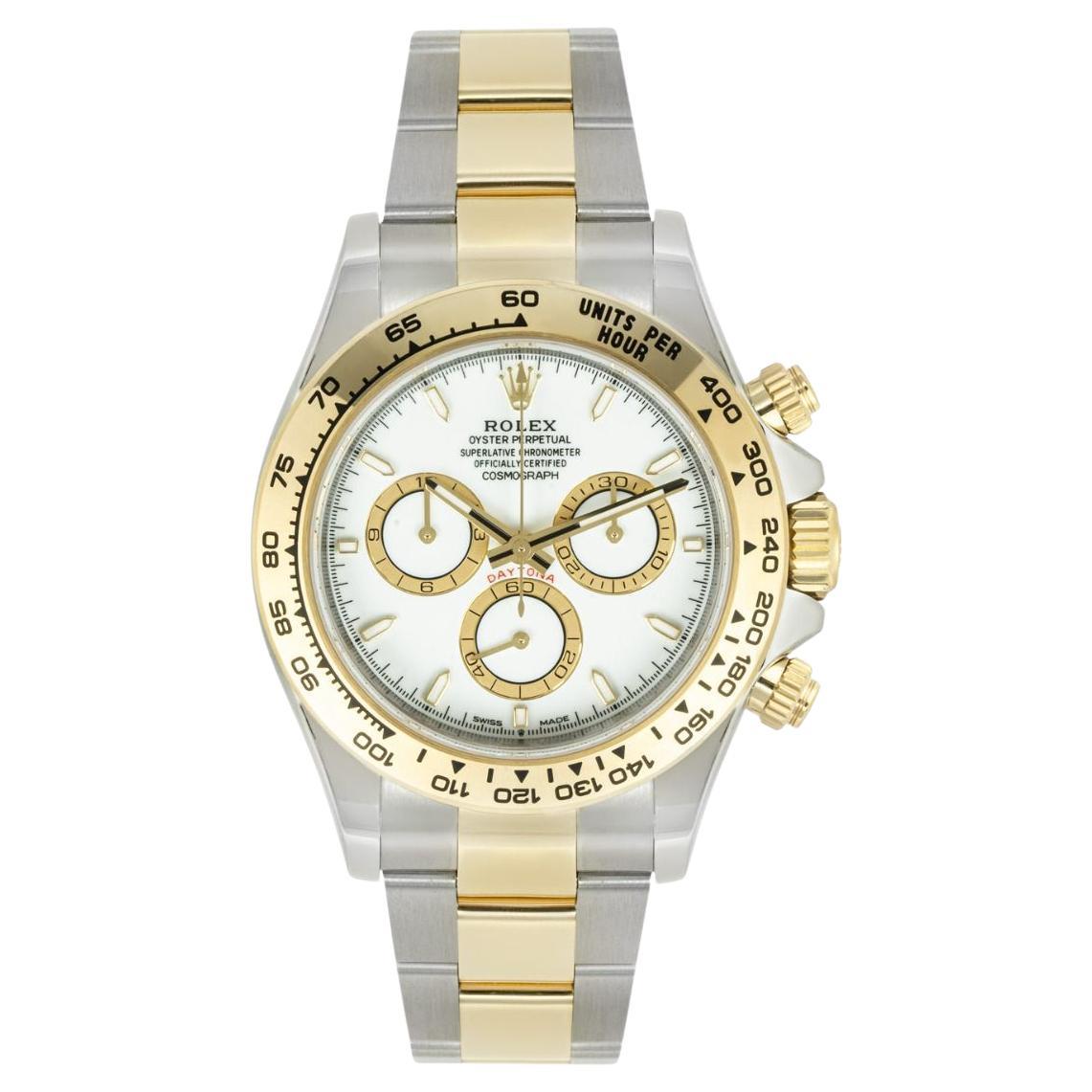 Rolex Daytona 126503 Steel 
Gold White Dial Unworn 2026