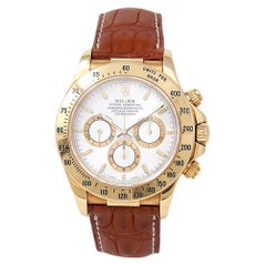 Rolex Daytona 16518, White Dial, Certified and Warranty