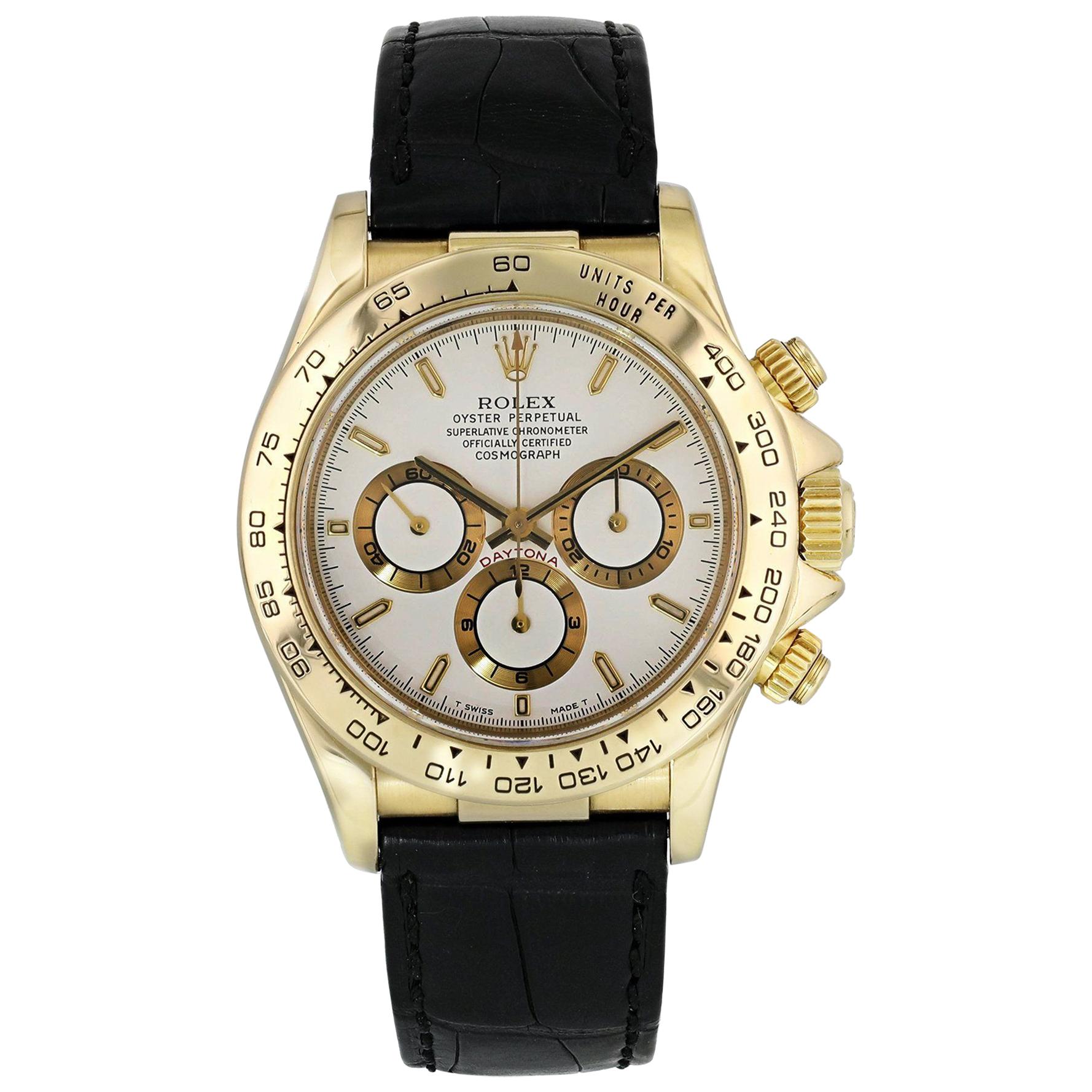 Rolex Daytona 16518 Zenith Men's Watch For Sale