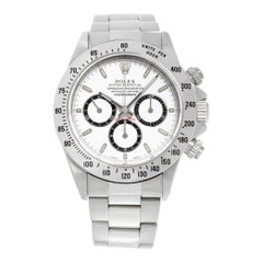 Vintage Rolex Daytona 16520 in Stainless Steel with a White dial 40mm Automatic watch