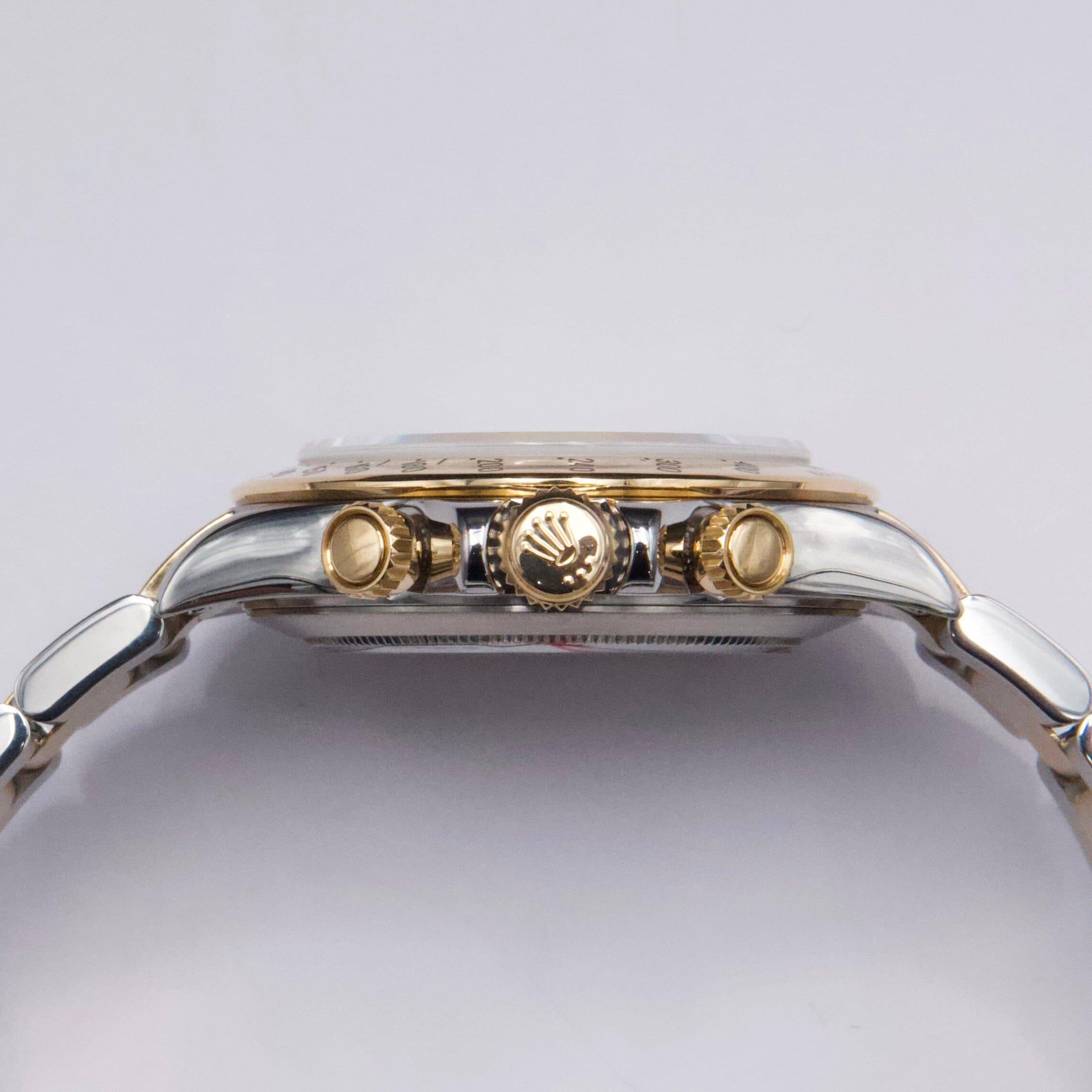 Rolex Daytona 16523 Zenith schwarzes Zifferblatt 