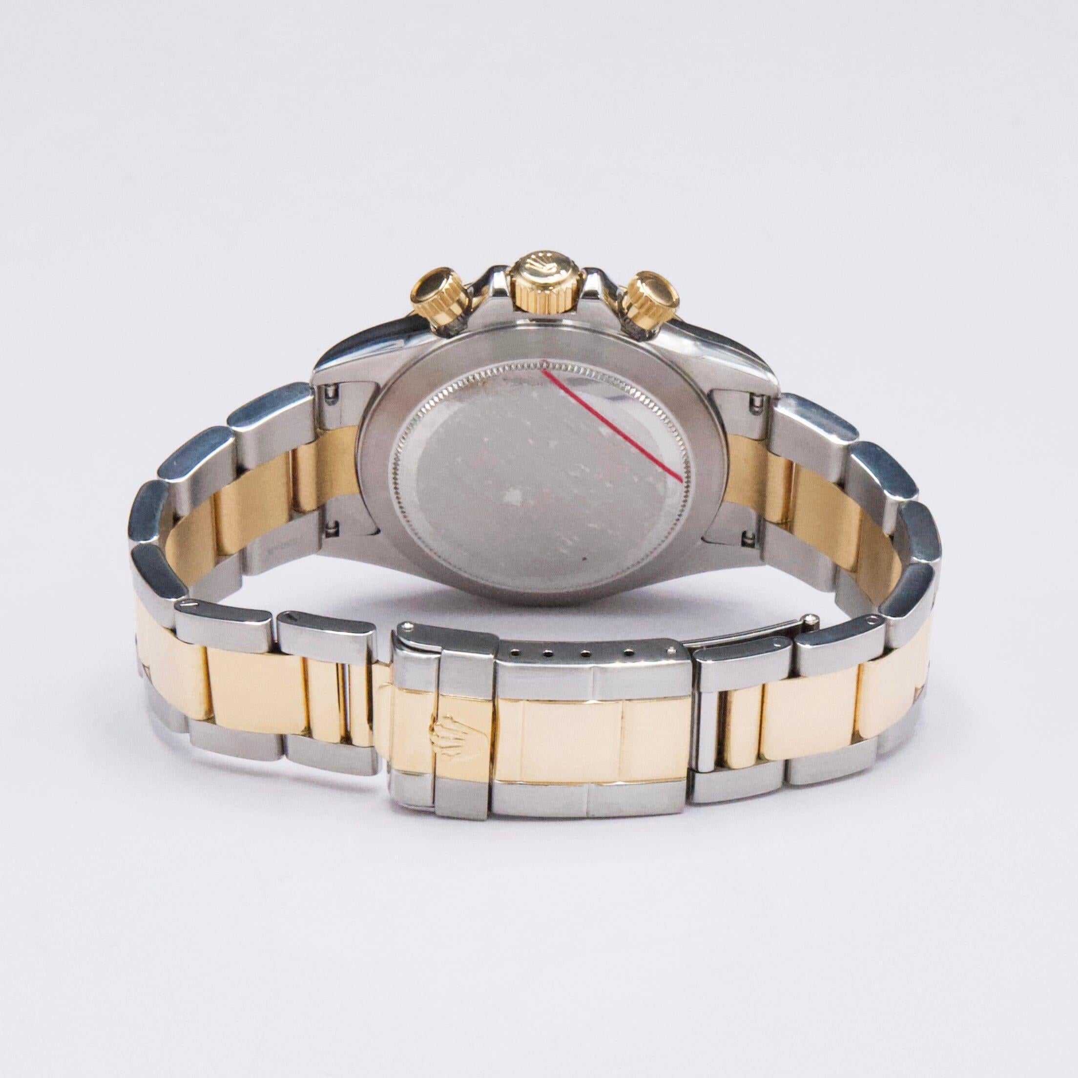 Rolex Daytona 16523 Zenith schwarzes Zifferblatt 