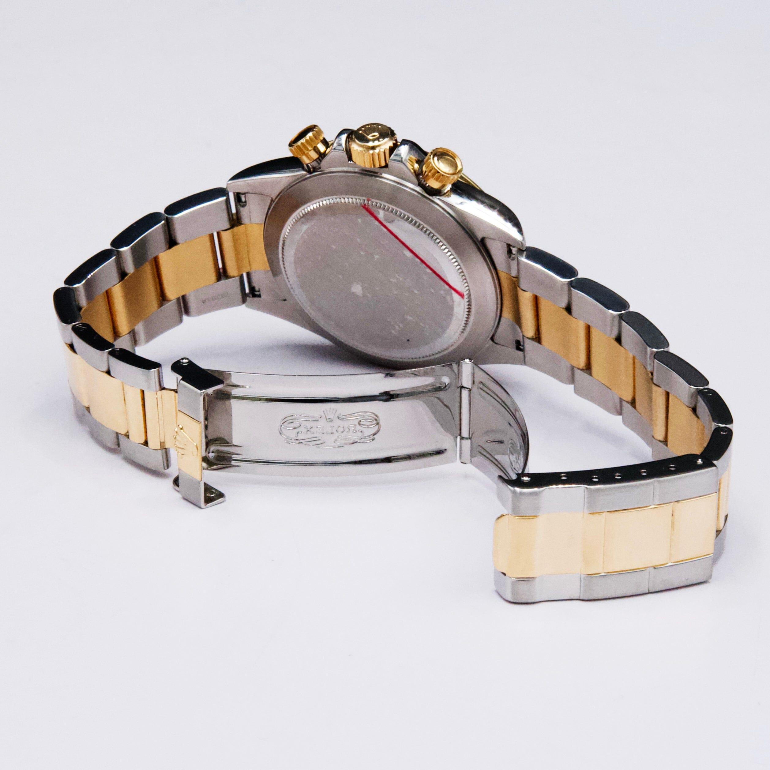 Rolex Daytona 16523 Zenith schwarzes Zifferblatt 