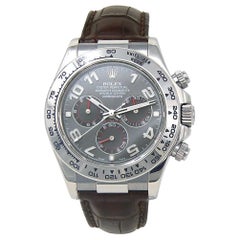 Rolex Daytona 18 Karat White Gold Men's Watch Automatic 116519