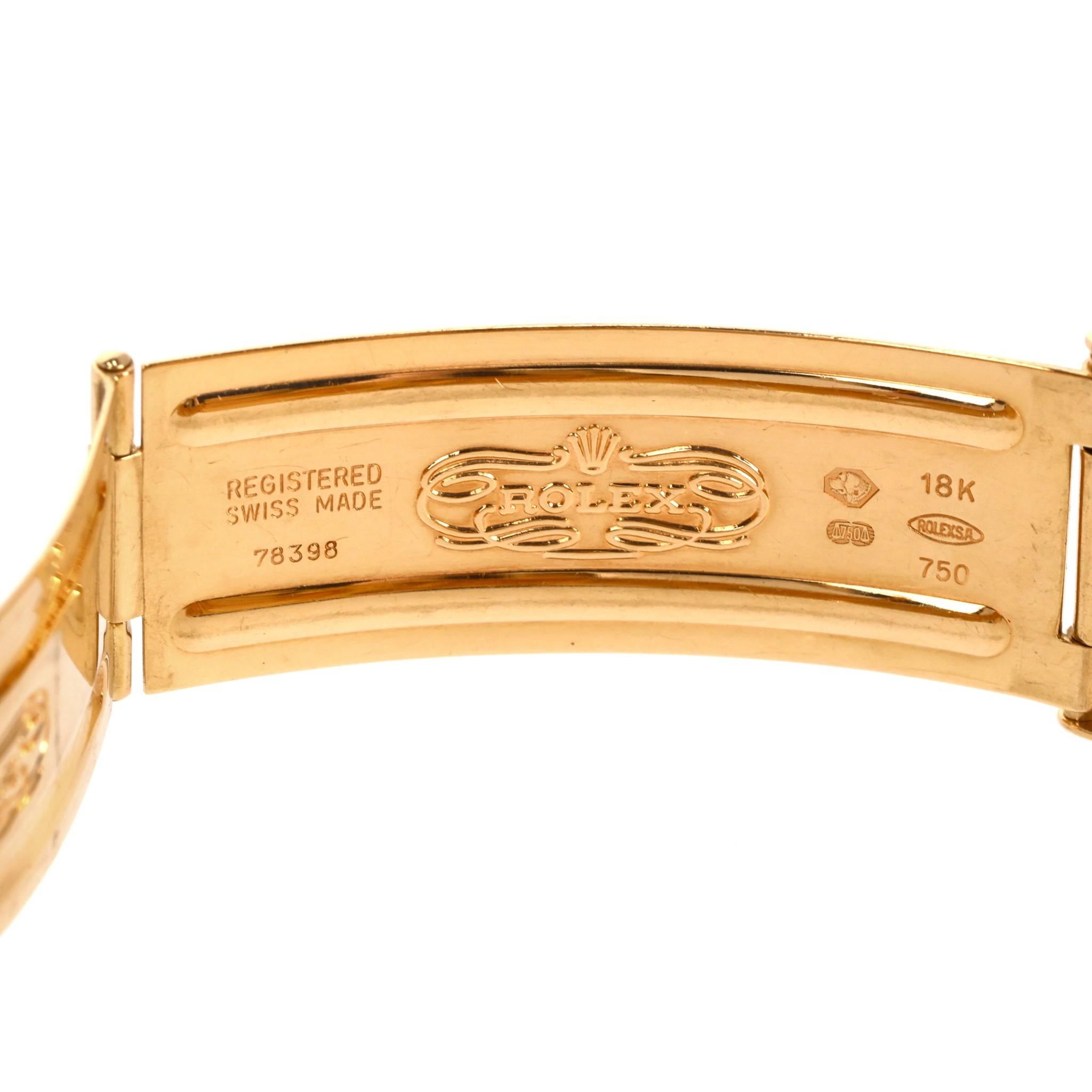 Rolex Daytona Oro 18 carati Quadrante Dot Dot Dot 4