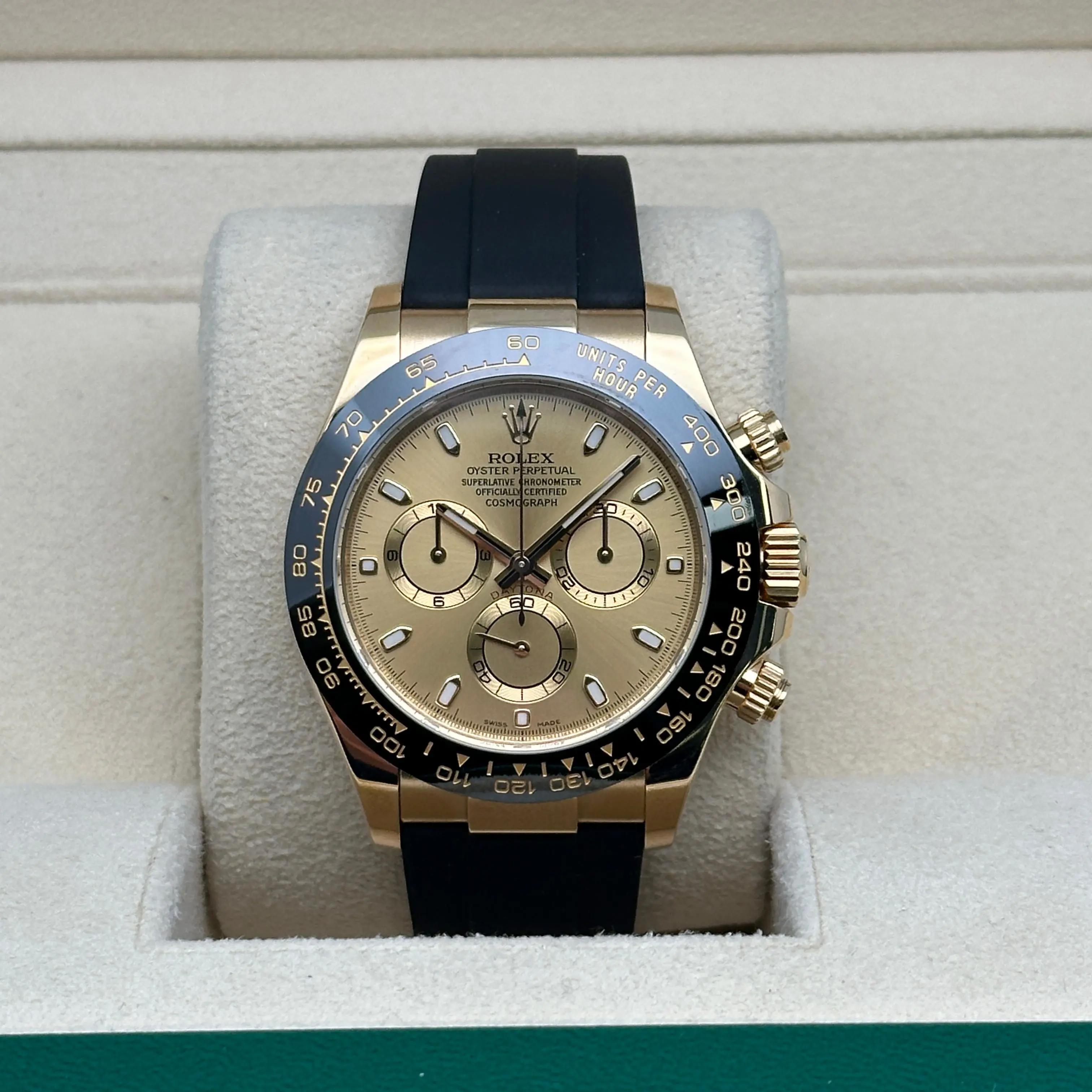Pre-owned mint-like new condition. 2020 card. Box and papers. 

General Information
Brand: Rolex
Model: Rolex Daytona
Model Number: 116518LN
Style: Luxury
Department: Men
Year Manufactured: 2020
Vintage: No
Country/Region of Manufacture: