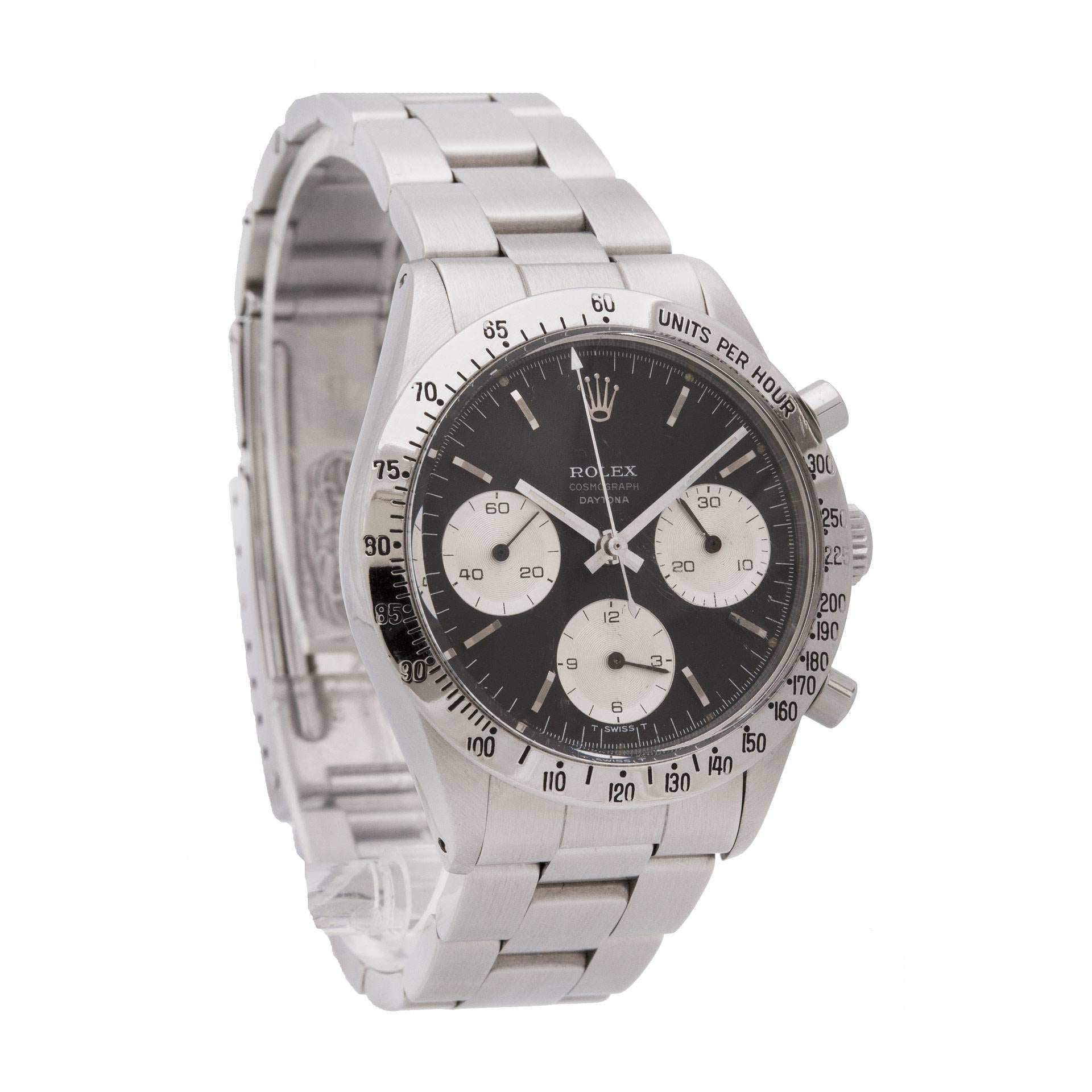 Rolex Daytona 36mm 6239 In Excellent Condition For Sale In Surfside, FL