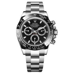 Rolex Daytona 40mm- Schwarz Index Zifferblatt - Keramik Lünette (Ref # 116500LN)