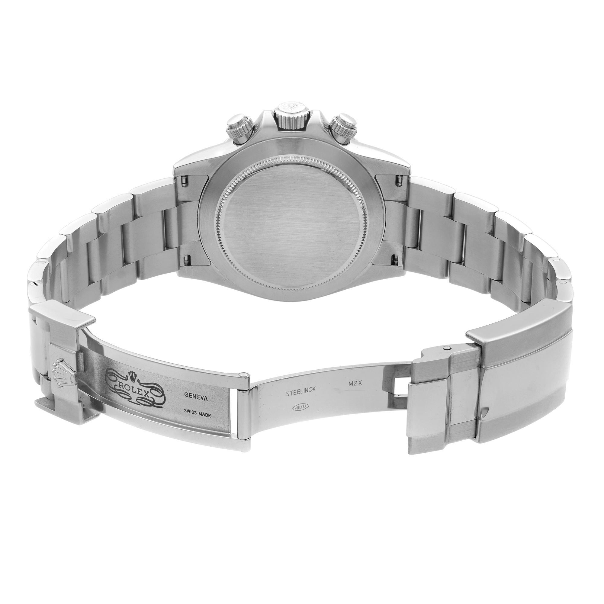 Rolex Daytona Chronograph Steel Black Dial Automatic Mens Watch 116520 2