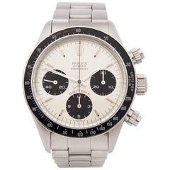 Retro Rolex Daytona 6263 Men's Stainless Steel Watch