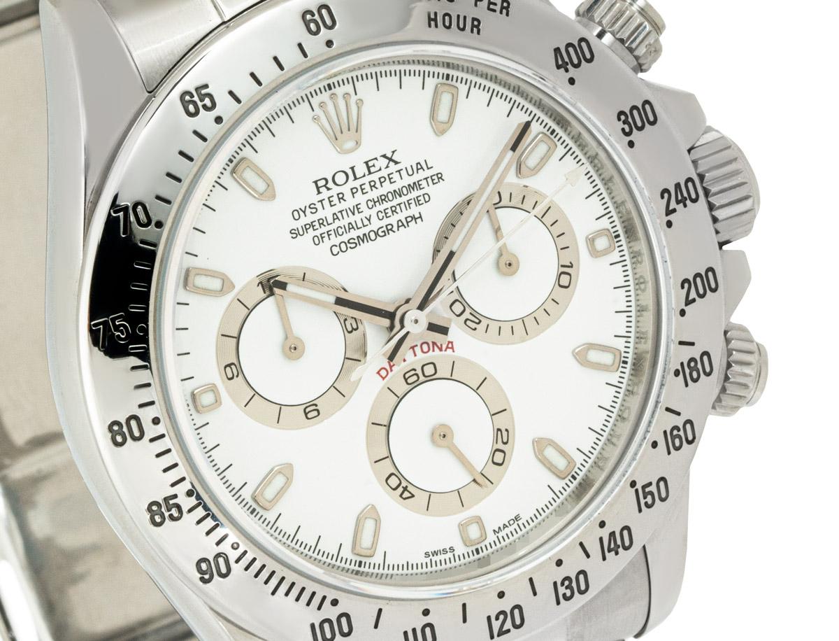 Rolex Montre Daytona APH avec cadran blanc 116520 Pour hommes en vente