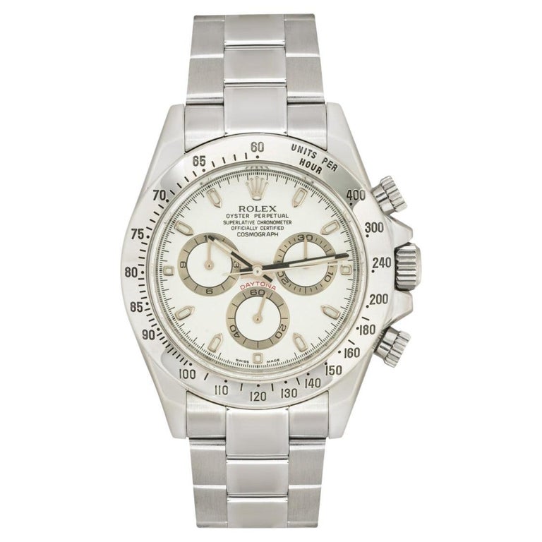 Rolex Daytona APH Esfera Blanca 116520 en 1stDibs España rolex