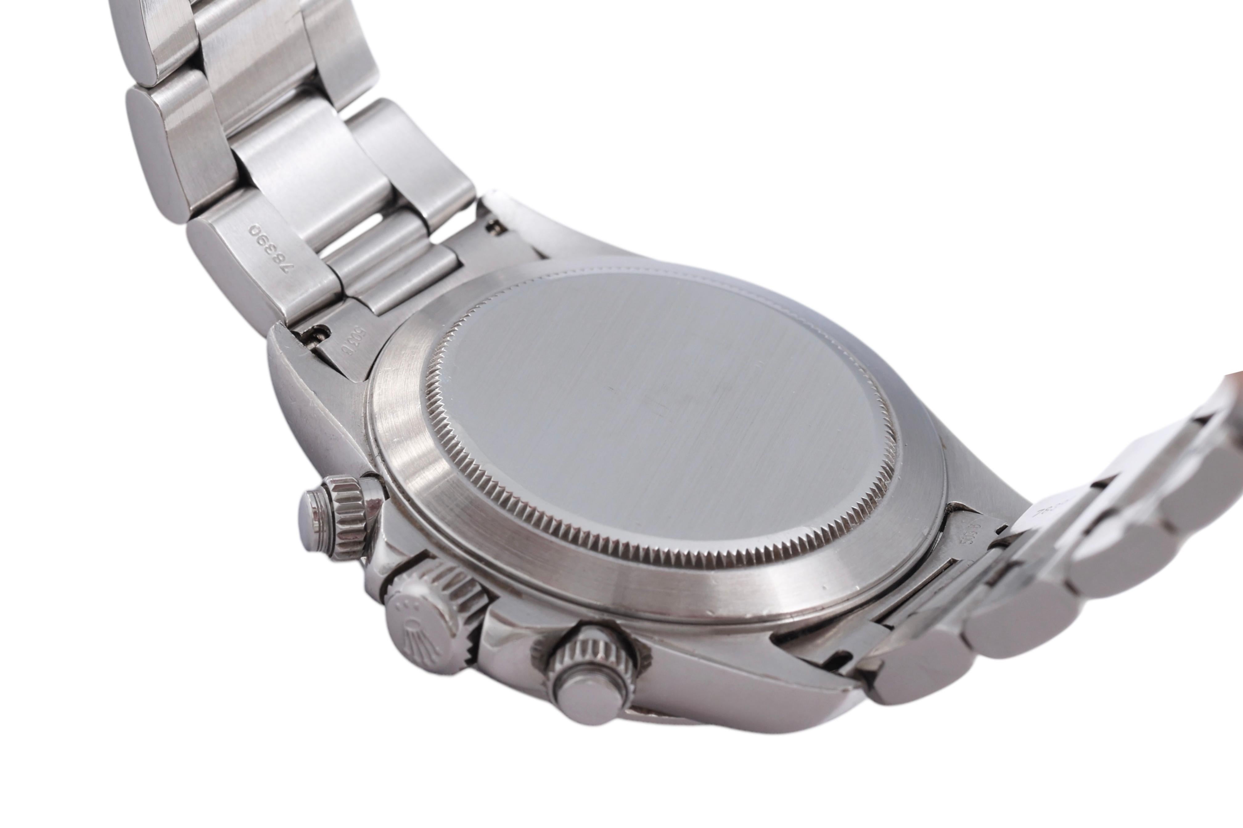 Rolex Daytona Automatic Chronograph, Ref. 16520, Full Set, 1988 For Sale 7