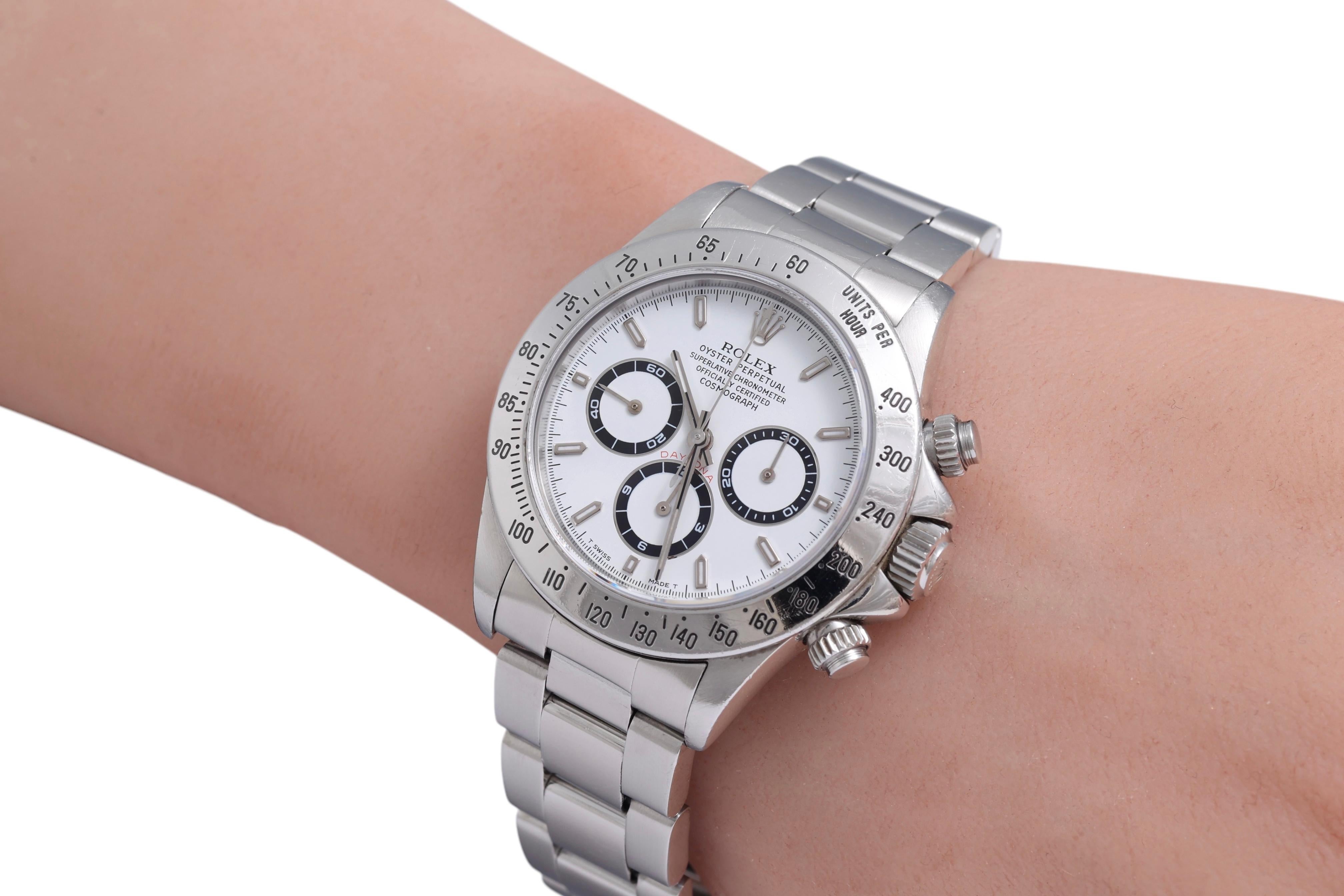 Rolex Daytona Automatic Chronograph, Ref. 16520, Full Set, 1988 For Sale 10