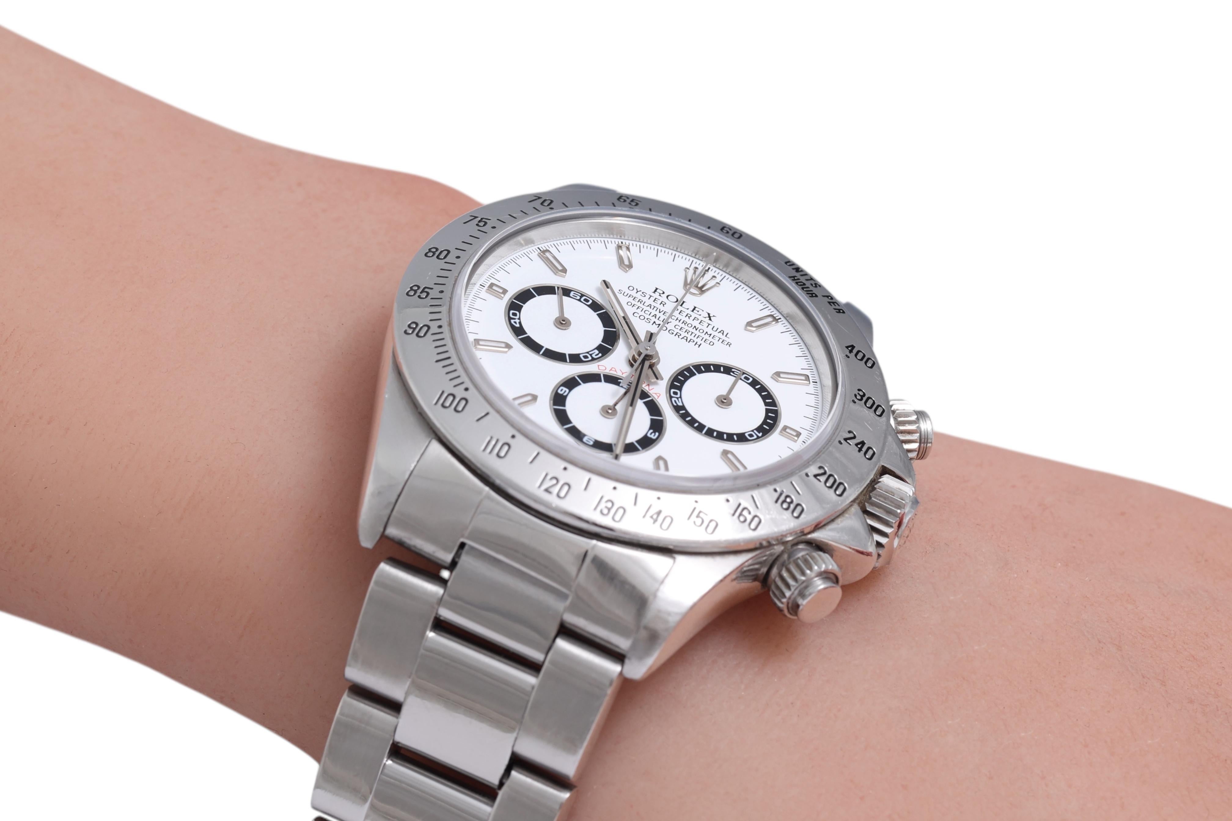 Rolex Daytona Automatic Chronograph, Ref. 16520, Full Set, 1988 For Sale 11