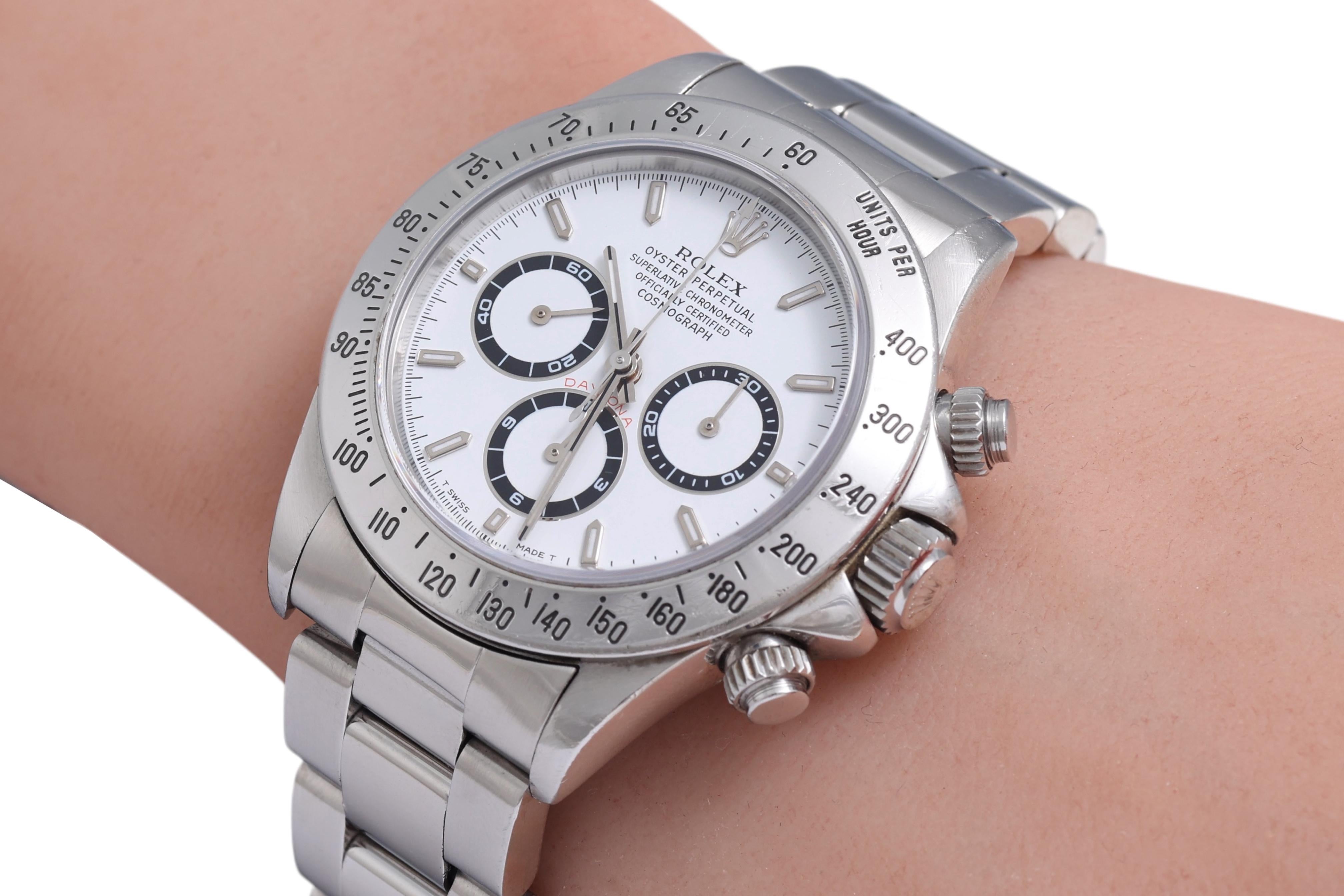 Rolex Daytona Automatic Chronograph, Ref. 16520, Full Set, 1988 For Sale 12