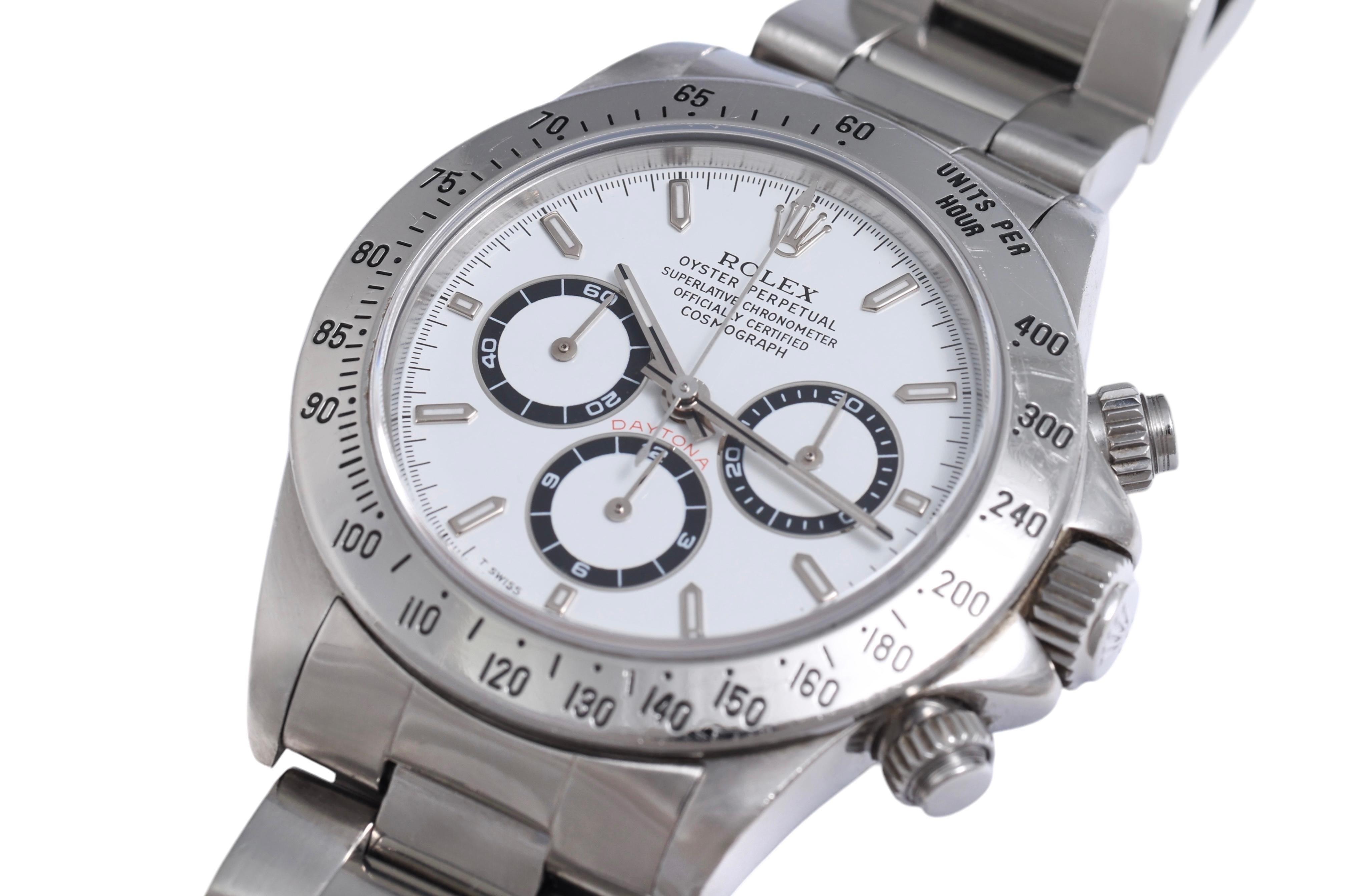 Modern Rolex Daytona Automatic Chronograph, Ref. 16520, Full Set, 1988 For Sale