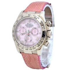 Rolex Daytona Beach Ref 116519 MOP Dial 18k White Gold Watch