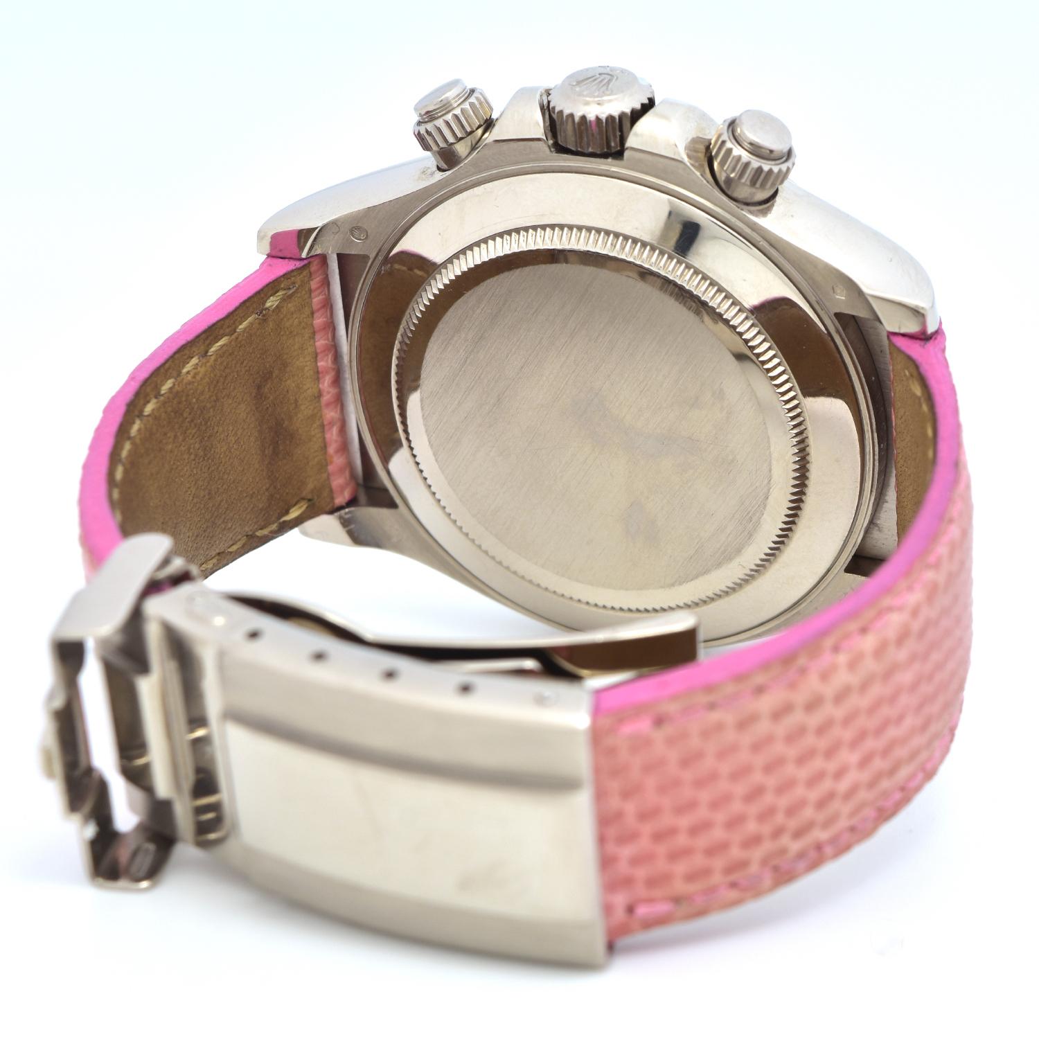 Women's Rolex Daytona Beach Ref 116519 MOP Dial 18k White Gold Watch