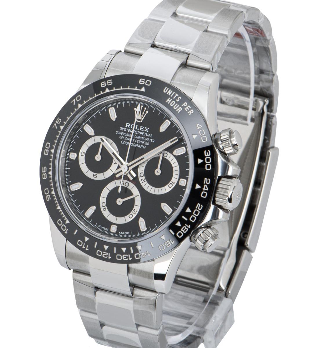 Rolex Daytona Black Dial 116500LN In New Condition For Sale In London, GB
