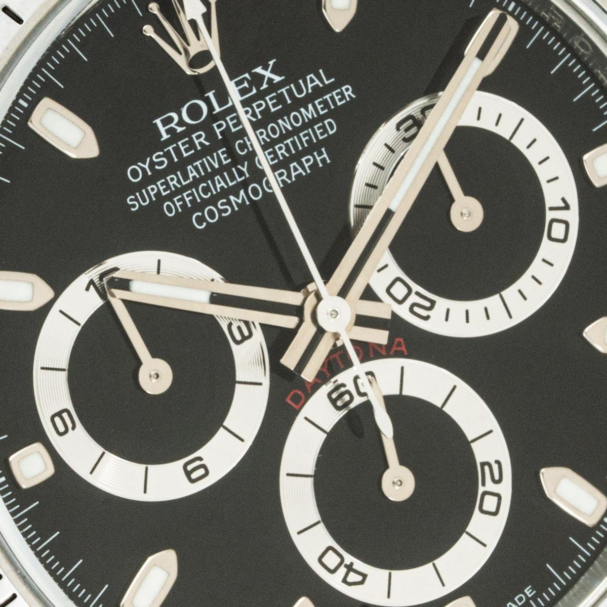 Rolex Daytona Black Dial 116520 en Bueno estado para la venta en Mayfair, London, London