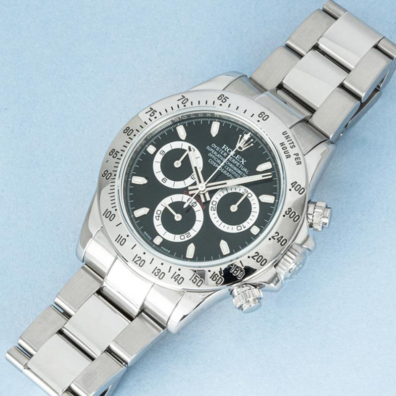 Rolex Daytona Black Dial 116520 en venta 3