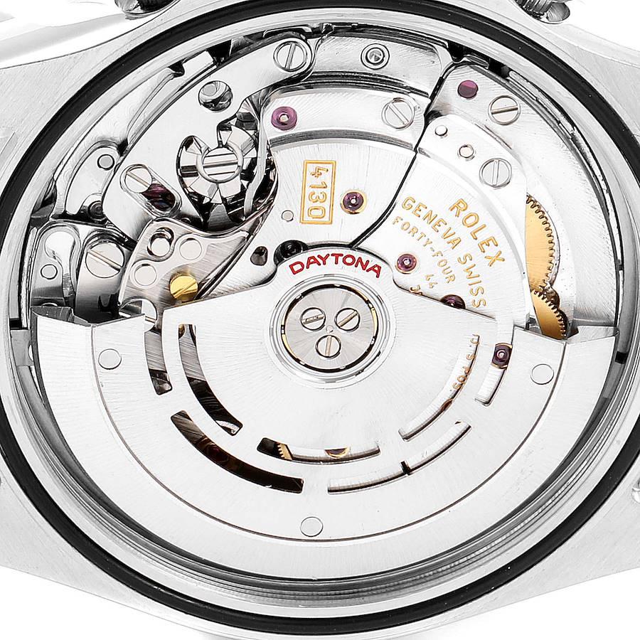 Rolex Daytona Black Dial Chronograph Stainless Steel Mens Watch 116520 4