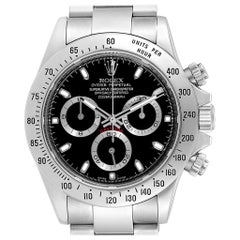 Rolex Daytona Black Dial Chronograph Stainless Steel Men’s Watch 116520