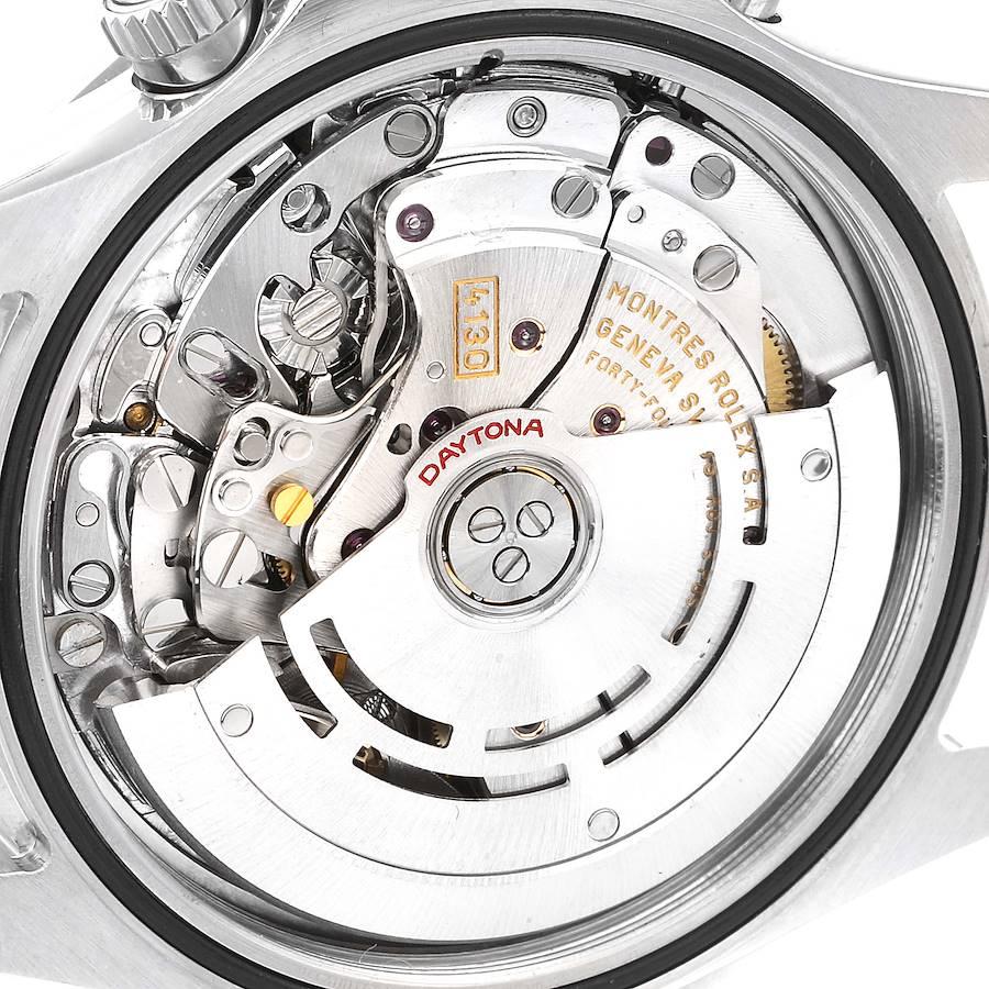 Rolex Daytona Black Dial Chronograph Steel Mens Watch 116520 For Sale 3