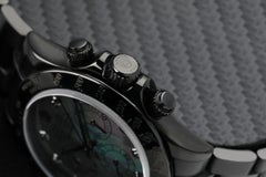 Rolex Daytona Black MOP Diamond Dial Black PVD/DLC Coated Watch 116523