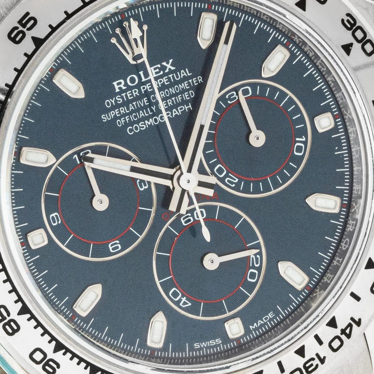 Men's Rolex Daytona Blue Dial 116509