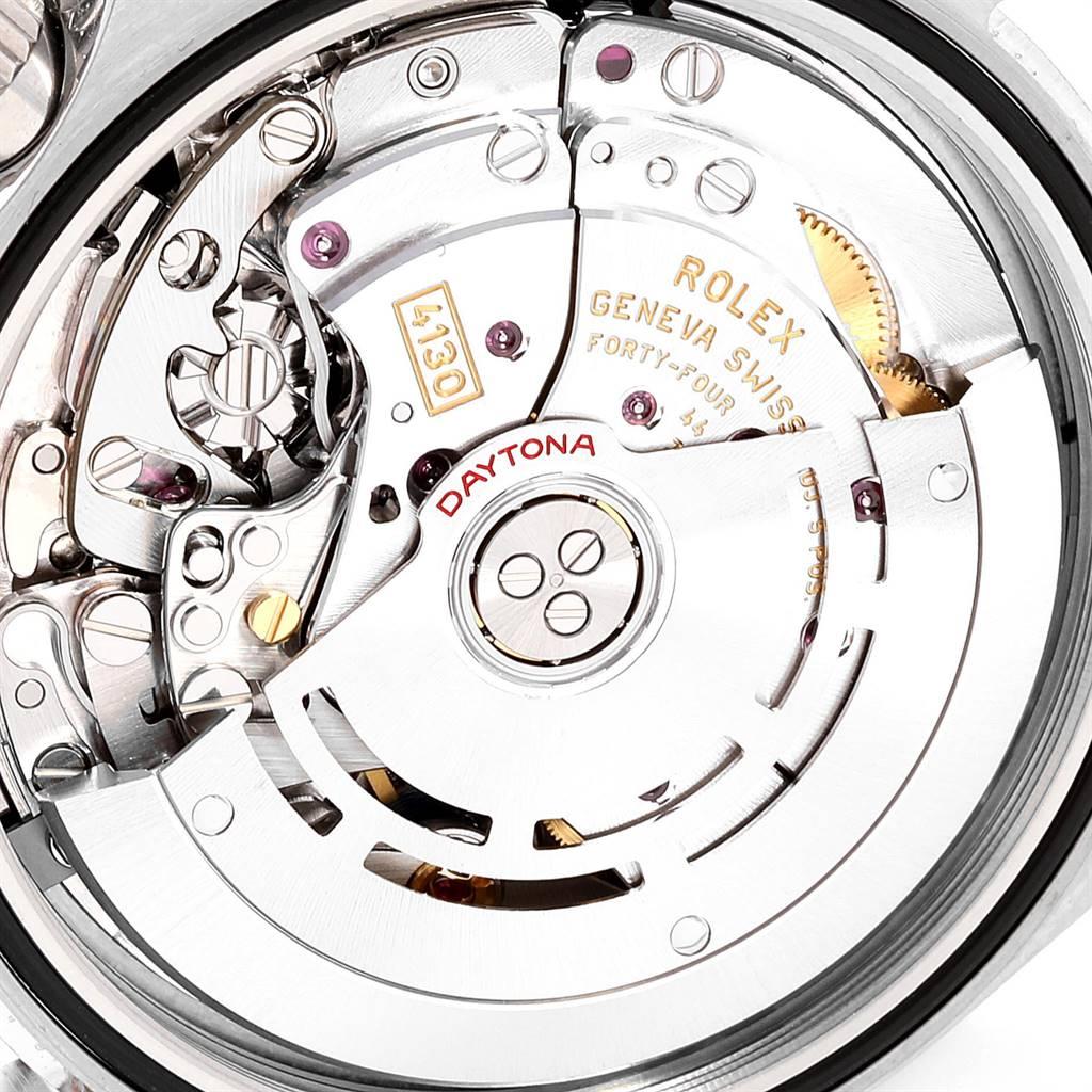 Rolex Daytona Ceramic Bezel White Dial Chronograph Men's Watch 116500 1