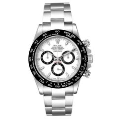 Rolex Daytona Ceramic Bezel White Dial Men's Watch 116500 Box Card