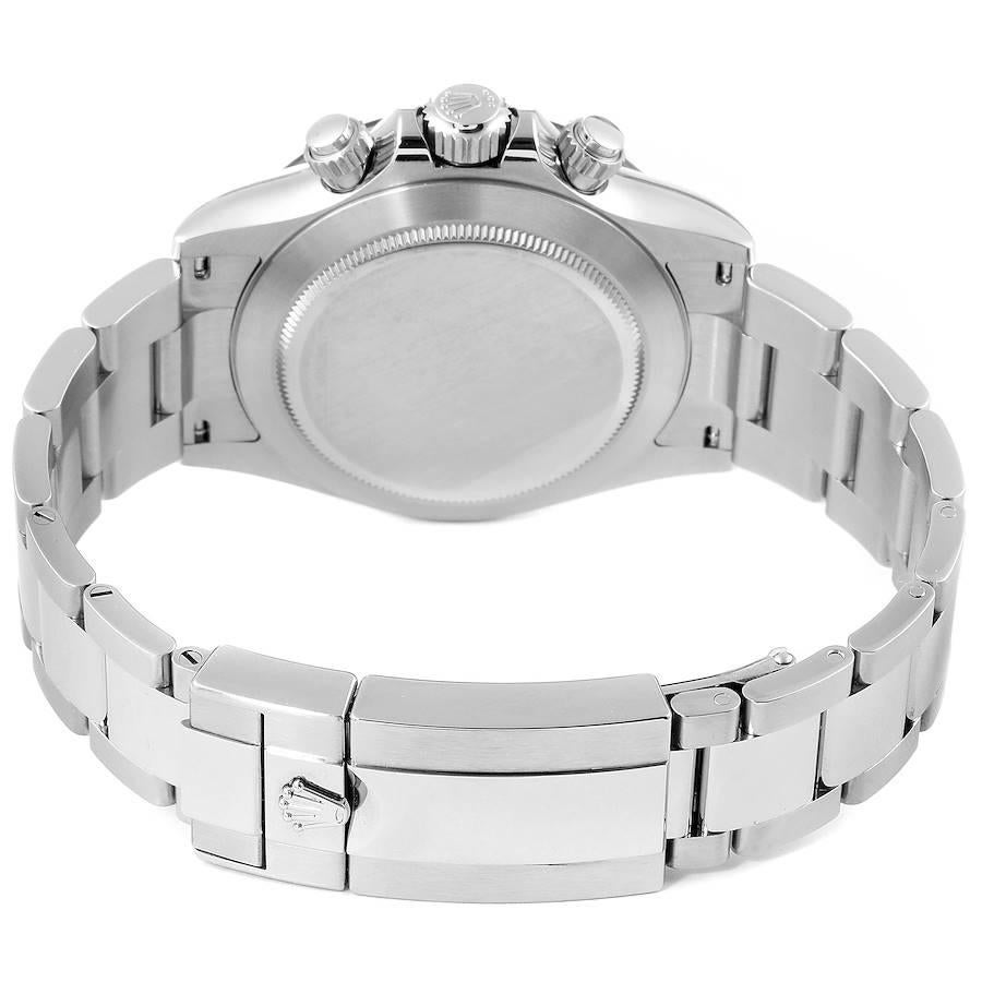 Rolex Daytona Ceramic Bezel White Dial Men's Watch 116500 Box Card 4