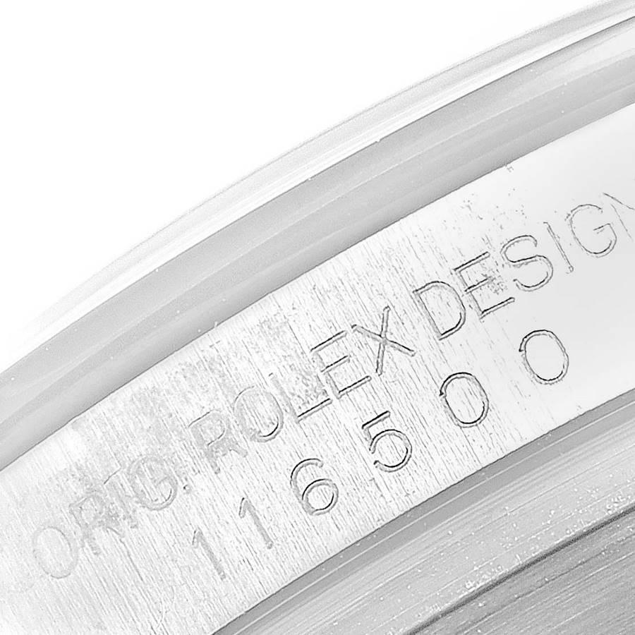 Rolex Daytona Ceramic Bezel White Dial Steel Mens Watch 116500 Box Card 3