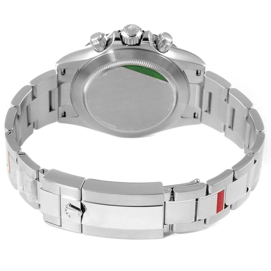 Rolex Daytona Ceramic Bezel White Dial Steel Mens Watch 116500 Unworn For Sale 3