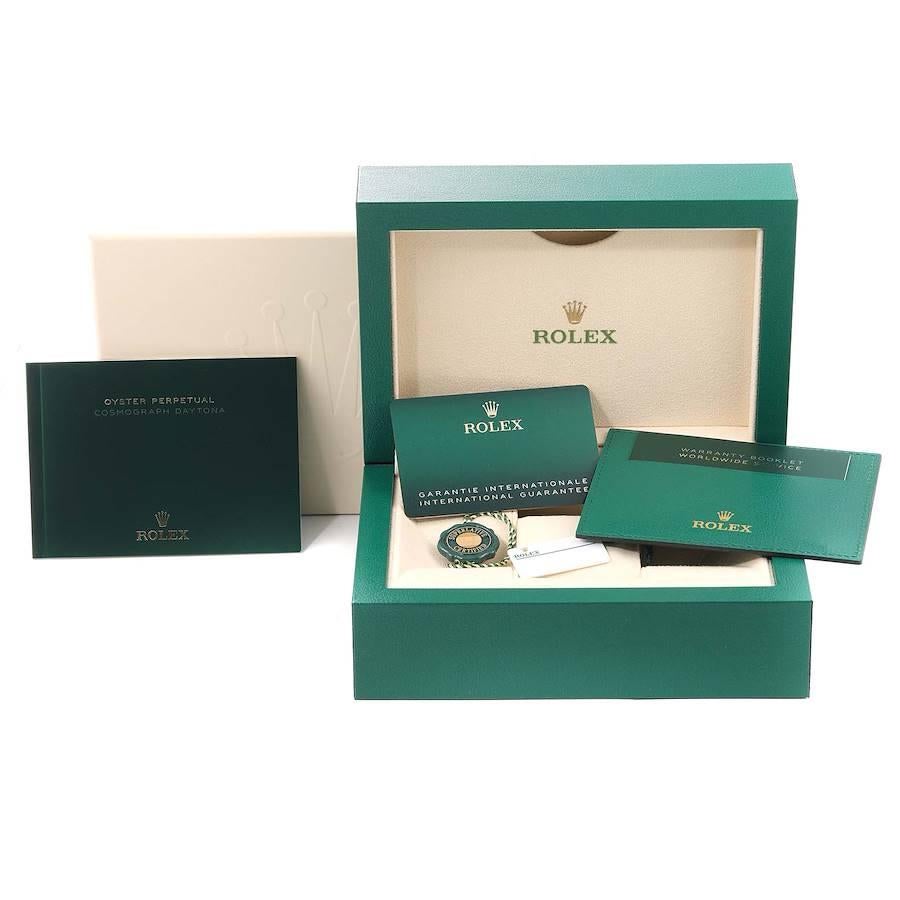 Montre Rolex Daytona en acier avec lunette en céramique et cadran Panda blanc, pour hommes 116500 Boîte Card 5