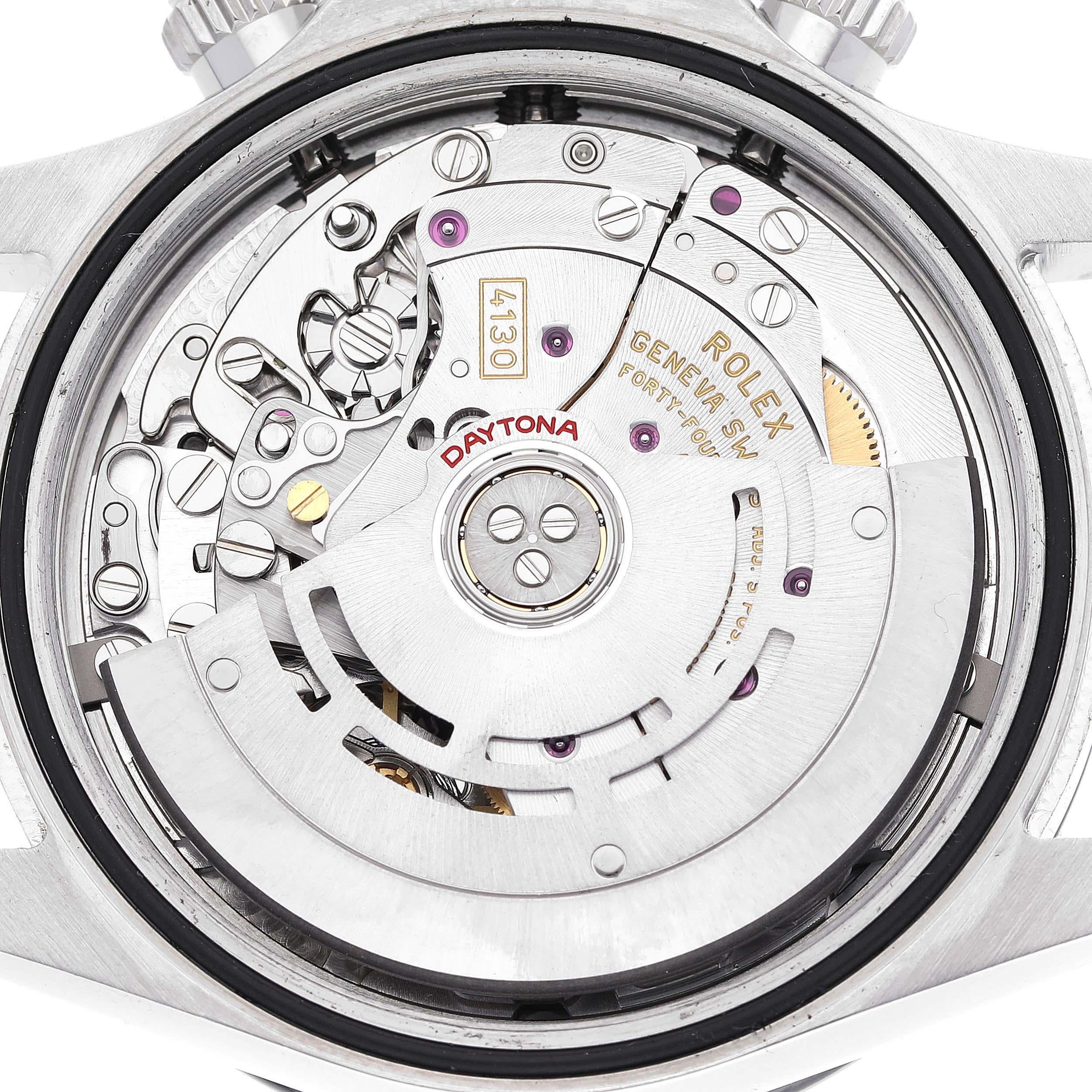 Rolex Daytona Ceramic Bezel White Panda Dial Steel Mens Watch 116500 4
