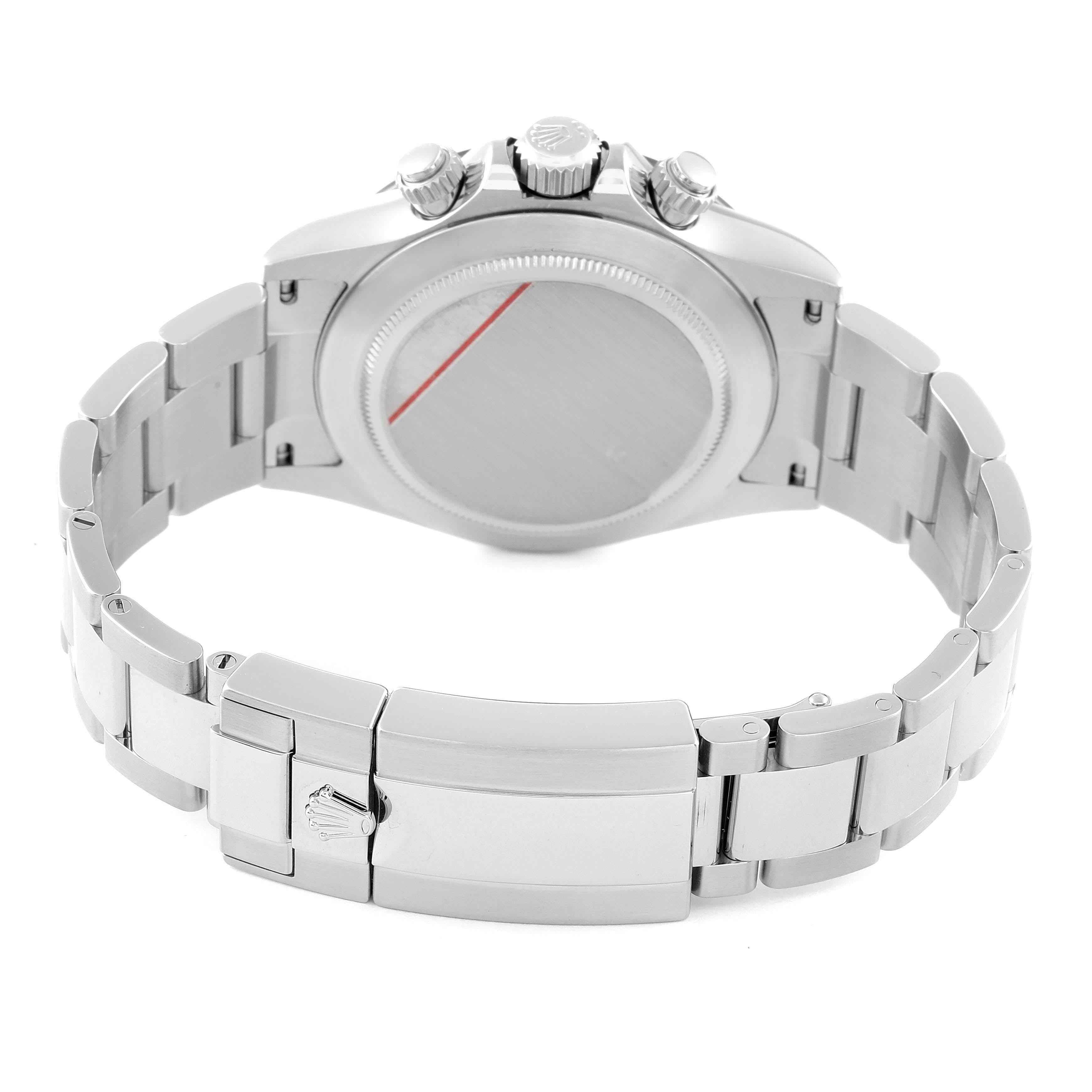 Rolex Daytona Ceramic Bezel White Panda Dial Steel Mens Watch 116500 5