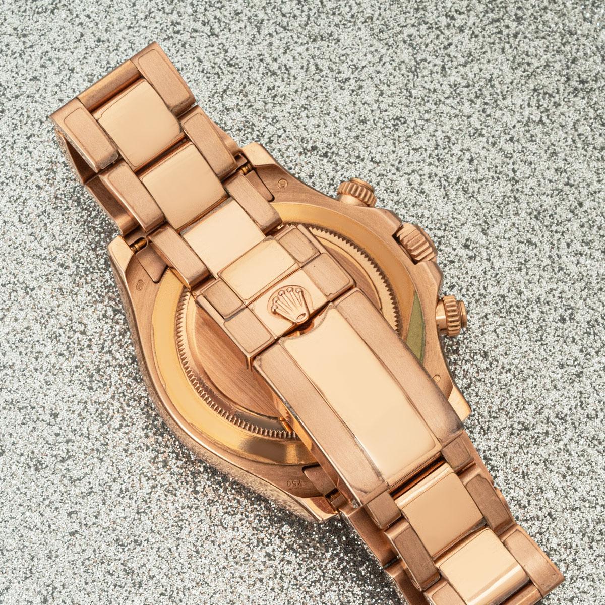 Men's Rolex Daytona Chocolate Arabic Dial 116505 For Sale