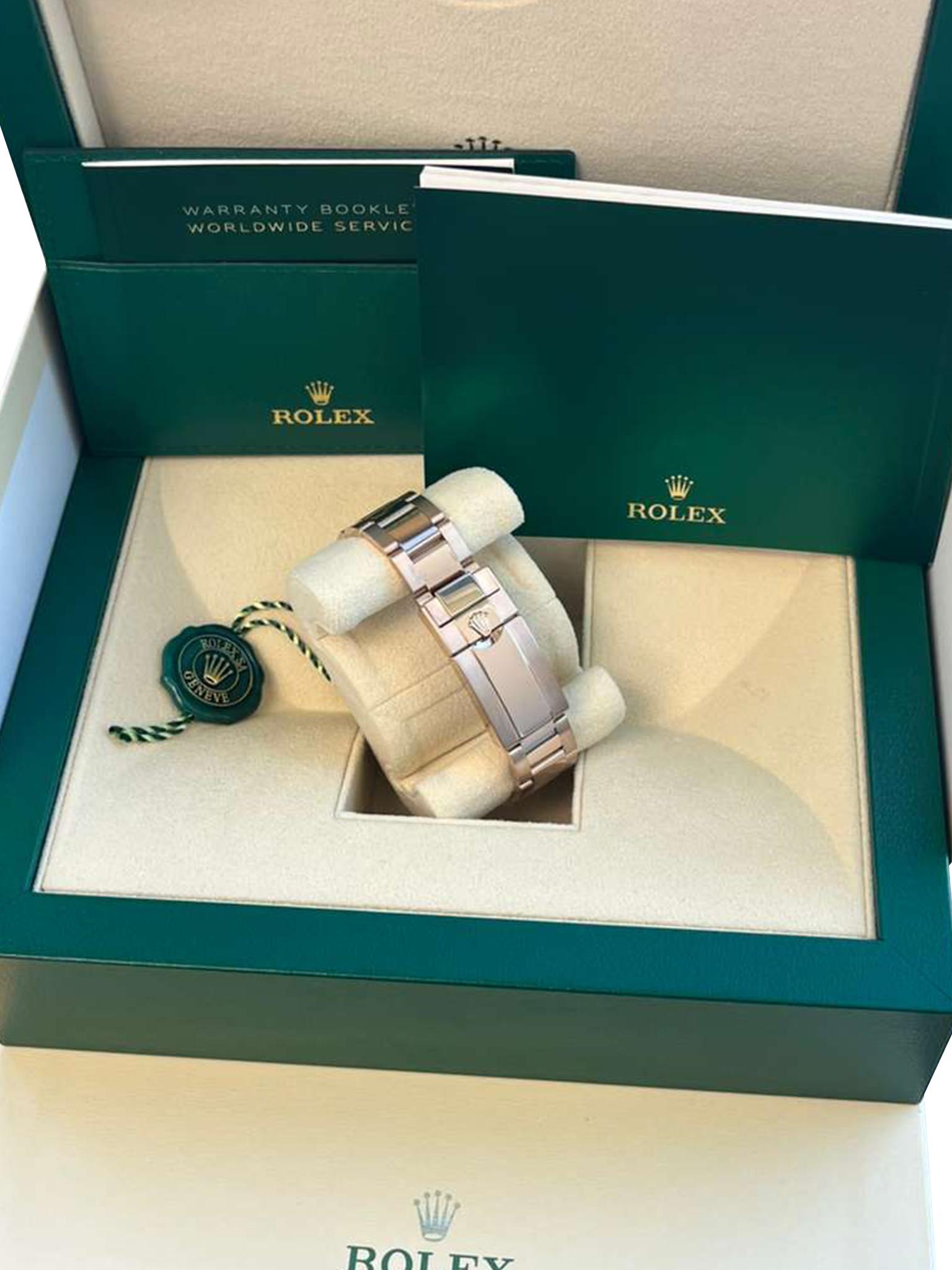 Rolex Daytona Chronograph 40mm Black Dial 18K Rose Gold Mens Watch 116505 en vente 15