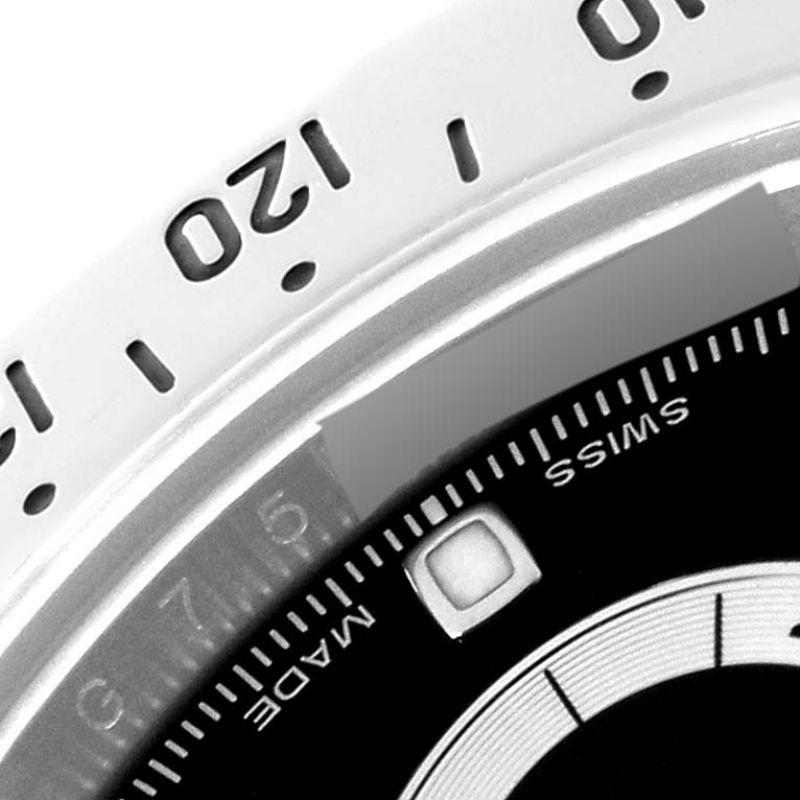 Rolex Daytona Chronograph Black Dial Steel Mens Watch 116520 Box Card 2