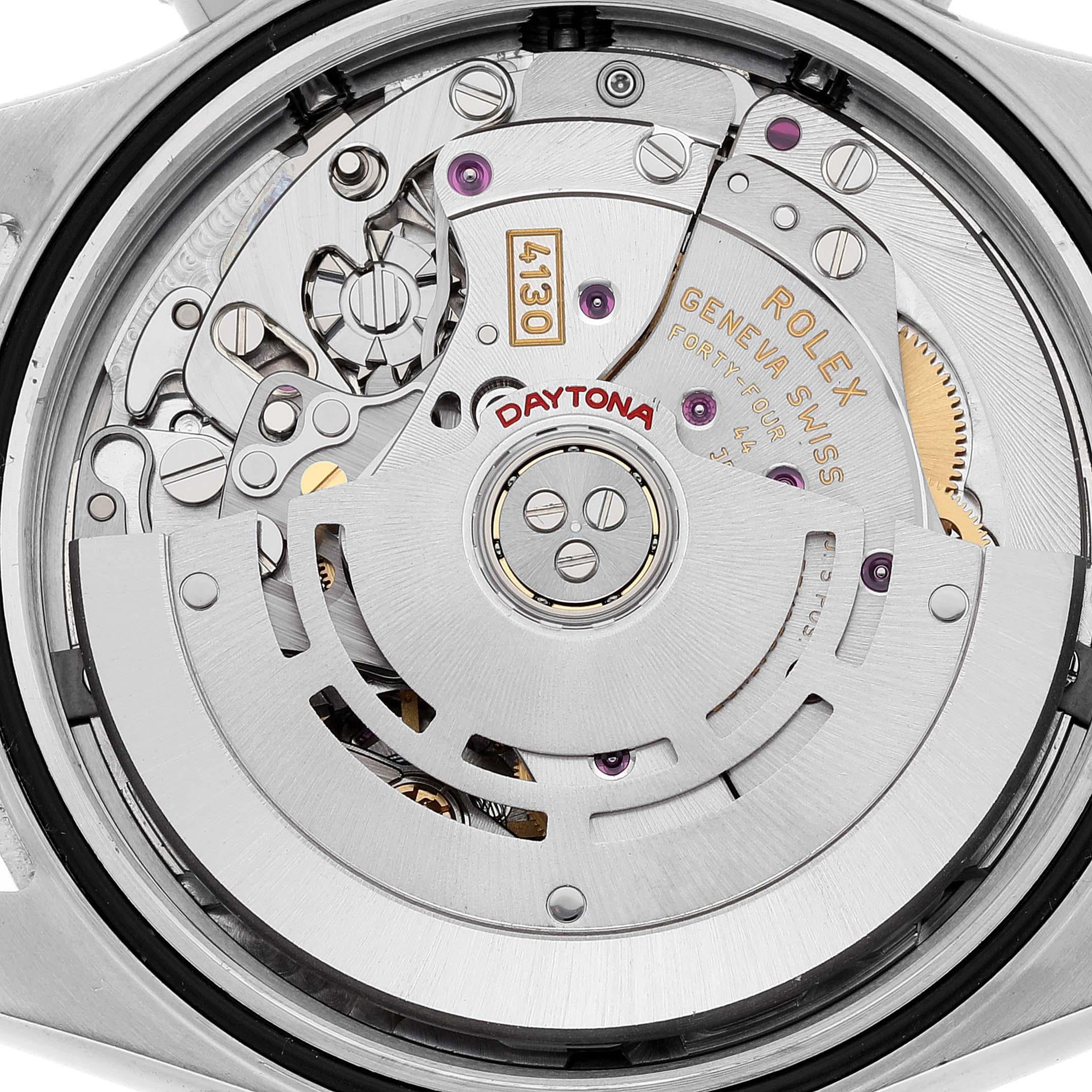 Rolex Daytona Chronograph Black Dial Steel Mens Watch 116520 4