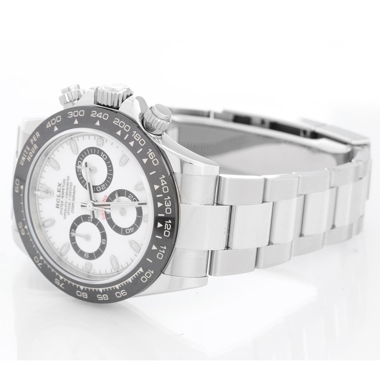 Rolex Daytona Chronograph Function Men's Stainless Steel Watch 116500 ...