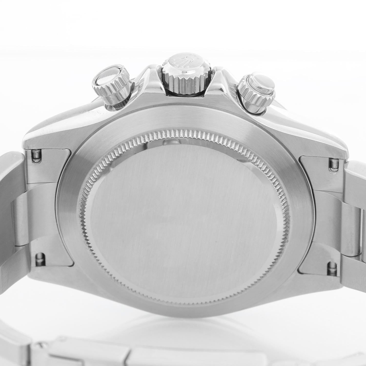 Rolex Daytona Chronograph Function Men's Stainless Steel Watch 116520 1